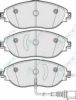 APEC braking PAD1844 Brake Pad Set, disc brake